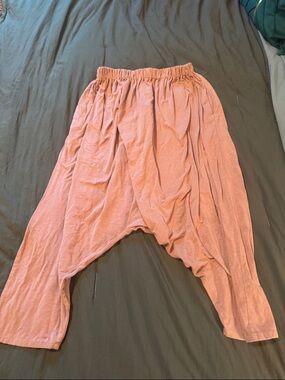 STATE Peach Harem-Style Casual Pants